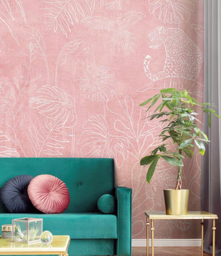 ETCHING - Oriental wallpaper, eco-friendly, PVC free and washable by WallPepper®/Group - view 3