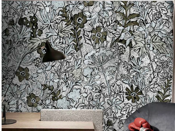 FAUVES - Tropical wallpaper, eco-friendly, PVC free and washable by WallPepper®/Group - view 2