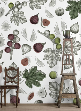 FICUS CARICA - Tropical wallpaper, PVC free, eco, washable by WallPepper®/Group - view 3