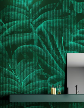 INCENSE - Tropical wallpaper, PVC free, eco-friendly, washable by WallPepper®/Group - view 3