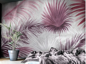MACRO MIAMI - Tropical wallpaper, eco-friendly, PVC free and washable by WallPepper®/Group - view 2