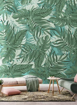 PALMANIA - Tropical wallpaper, PVC free, eco, washable by WallPepper®/Group - view 3