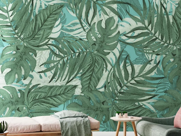 PALMANIA - Tropical wallpaper, PVC free, eco, washable by WallPepper®/Group - view 2