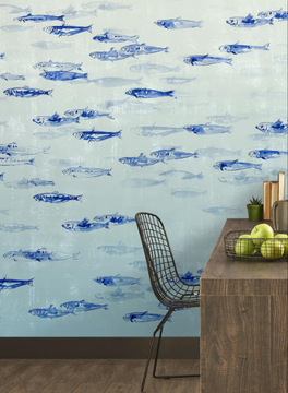 SARDINIA - Tropical wallpaper, PVC free, eco, washable by WallPepper®/Group - view 3