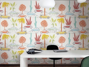 TREE MACHINE - Ageless wallpaper, eco-friendly, PVC free and washable by WallPepper®/Group - view 2