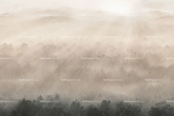 AGARTHA - PVC free, eco-friendly, washable wallpaper by WallPepper®/Group - view 3