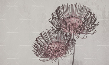 AUTUMN BLOOM - PVC free, eco-friendly, washable natural wallpaper by WallPepper®/Group - view 3