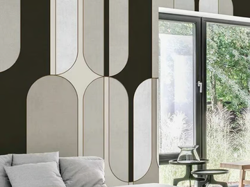 CLAY - Modern wallpaper, eco-friendly, PVC free and washable by WallPepper®/Group - view 2