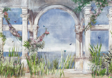 INCANTO - PVC free, eco-friendly, washable perspective wallpaper by WallPepper®/Group - view 3