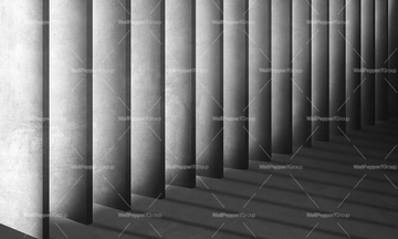 INFINITY PILLARS - PVC free, eco-friendly, washable perspective wallpaper by WallPepper®/Group - view 3