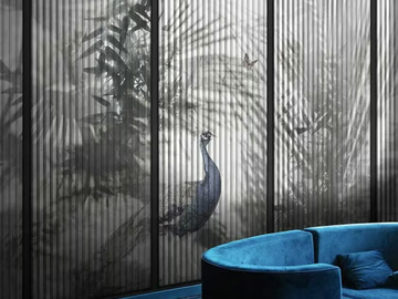 SUN WAY - Oriental wallpaper, eco-friendly, PVC free and washable by WallPepper®/Group - view 2