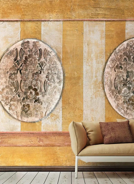 TAPPEZZERIA DIPINTA RITROVATA - Classic wallpaper, eco-friendly, PVC free and washable by WallPepper®/Group - view 3