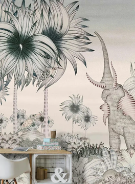 TROMPE-L'OEIL - For all ages wallpaper, PVC free, eco, washable by WallPepper®/Group - view 3