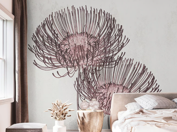 AUTUMN BLOOM - PVC free, eco-friendly, washable natural wallpaper by WallPepper®/Group - view 2