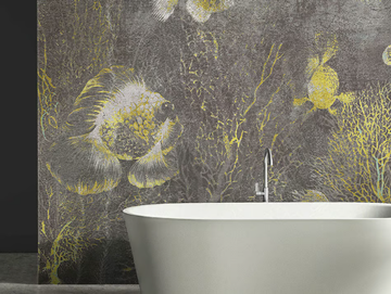 BACKDROP - Natural wallpaper, PVC free, eco-friendly, washable by WallPepper®/Group - view 2