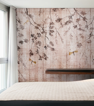 BUG LIFE - Oriental wallpaper, eco-friendly, PVC free and washable by WallPepper®/Group - view 3