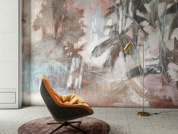 DEJA VU - Tropical wallpaper, PVC free, eco-friendly, washable by WallPepper®/Group - view 2