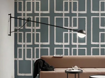 CHAIN - Geometric wallpaper, PVC free, eco-frindly, washable by WallPepper®/Group - view 2