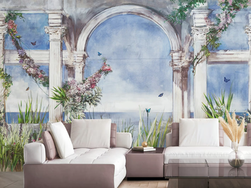 INCANTO - PVC free, eco-friendly, washable perspective wallpaper by WallPepper®/Group - view 2