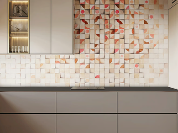 ROMPICAPO - Geometric PVC free, eco-friendly, washable wallpaper by WallPepper®/Group - view 2