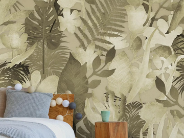 TROPIC TREASURES - Tropical wallpaper, PVC free, eco, washable by WallPepper®/Group - view 2