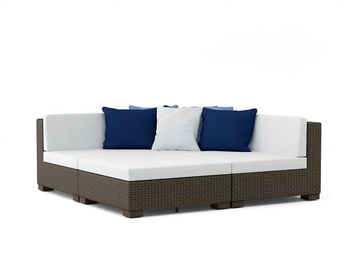 ATLANTIC - Sectional resin garden sofa by Walters - view 3