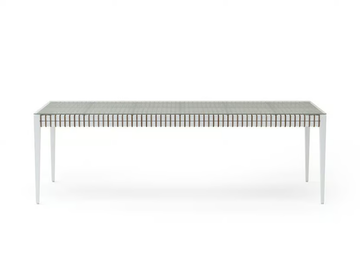DELTA - Rectangular aluminium dining table by Walters - view 3
