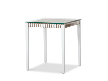 DELTA - Square aluminium coffee table by Walters - view 3