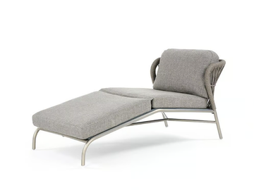 KELLIS - Aluminium chaise longue by Walters - view 2