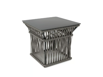 LONGSHORE - Square aluminium coffee table by Walters - view 2