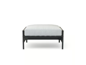 LONGSHORE - Rectangular aluminium garden footstool by Walters - view 3