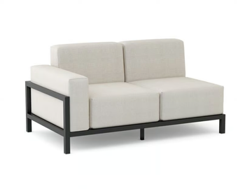 MORE COMFORT - Sectional fabric garden sofa by Walters - view 2