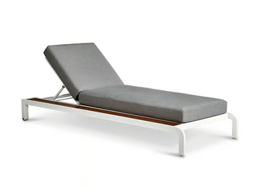 REGATTA - Recliner aluminium sun lounger with castors by Walters - view 2