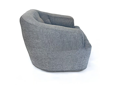RESORT CAMDEN - Fabric garden armchair with armrests by Walters - view 3