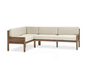 RESORT HEALSBURG - Corner teak garden sofa by Walters - view 2