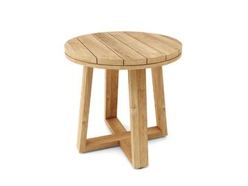 RESORT LORENZO - Round aluminium side table by Walters - view 3