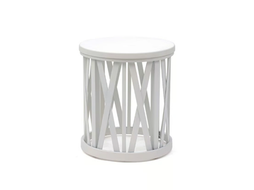RESORT XAVIER - Round aluminium garden side table by Walters - view 2