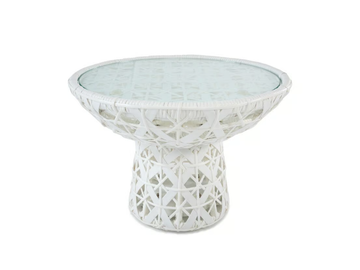 REVERIE - Round resin garden side table by Walters - view 2