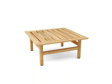 STRINGER - Square teak coffee table by Walters - view 2