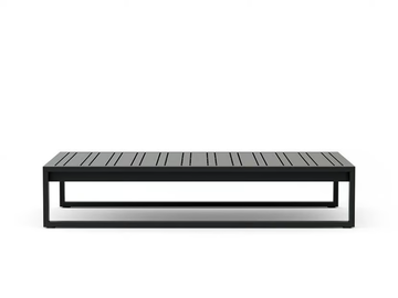 TIDAL - Rectangular aluminium coffee table by Walters - view 3