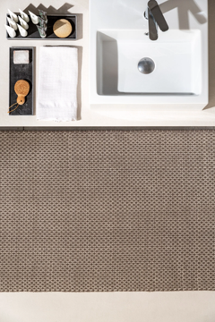 SPA - Handmade recycled PET rug by Warli - view 3