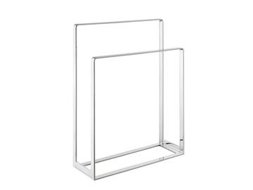 DEEP A2.19 - Standing chromed brass towel rack by Waterevolution - view 2