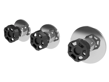 MIX&MATCH TMA.361T+ MPMI.B.2+1T - Bathtub and shower taps by Waterevolution - view 2