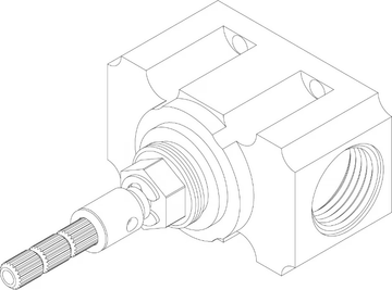 MIX&MATCH TMA.43F34 + MPMI.A.1 - Stop valve by Waterevolution - view 3