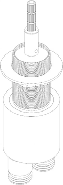 MIX&MATCH TMA.48.3S.B+ MBMI.C.1 - 3 ways diverter by Waterevolution - view 3