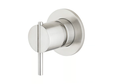 S22 T4.48.3S - 3 ways stainless steel diverter for shower for bathtub by Waterevolution - view 2