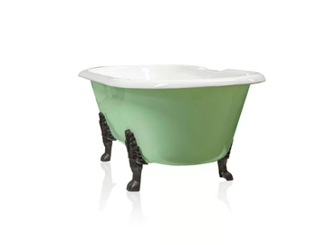 1901 EDWARDIAN - Oval freestanding cast iron bathtub by WatermarkFixtures - view 3