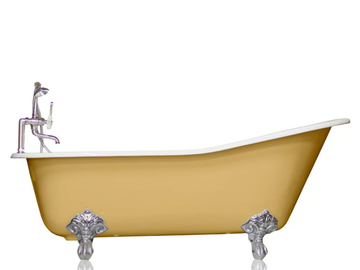 LASALLE - Freestanding oval bathtub on legs by WatermarkFixtures - view 2