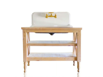 CADDO - Single floor-standing vanity unit with integrated washbasin by WatermarkFixtures - view 2