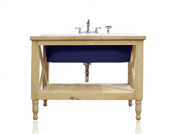 CADDO - Floor-standing wooden vanity unit by WatermarkFixtures - view 2